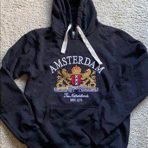 Black Amsterdam Hoodie